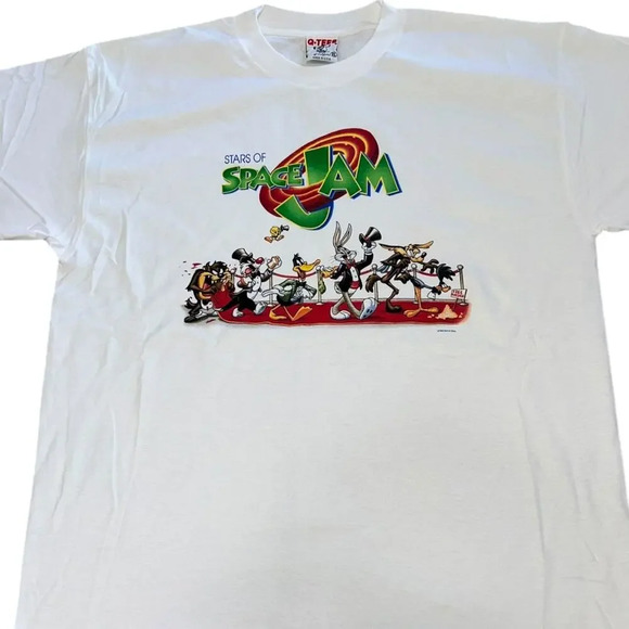 Space Jam 1996 Deadstock Movie Promo T-shirt - Picture 2 of 4